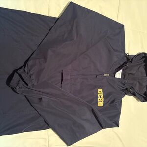 Navy Blue UCSD windbreaker
